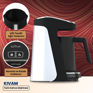 Macchina da caffè turco automatica Kivam-bianco perla - Product Image 3