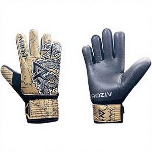 Guantes de portero para niños, estilo moderno pakistaní, con palma de látex antideslizante, de alta calidad, con logo personalizado impreso, para entrenamiento al aire libre. - Product Image 1