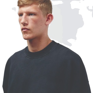 Sudadera de franela con hombros caídos de gran tamaño 2025, Sudadera con capucha para hombre, logotipo personalizado, diseño básico en blanco para la temporada de invierno - Product Image 3