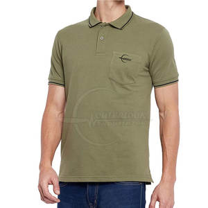 Color personalizado para camisetas de polo Último diseño Ropa informal con logotipo personalizado Hecho de algodón/fibra de bambú - Product Image 2