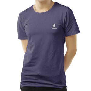 Fabricant de haute qualité 100% coton lourd 240 Gsm coupe régulière tricoté unisexe hommes col rond T-Shirts séchage rapide respirant - Product Image 4