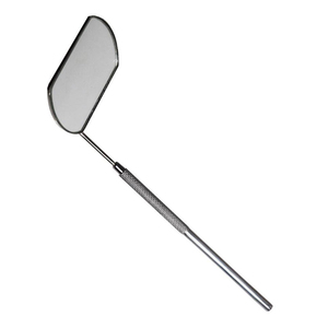 Espejo de inspección de pestañas de acero inoxidable, herramienta de maquillaje de cosméticos de belleza para extensión de pestañas, pinzas para pestañas - Product Image 1