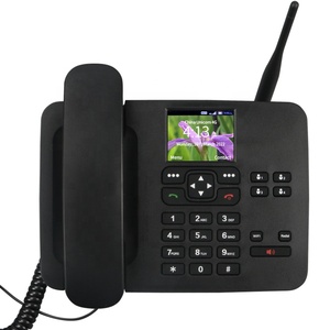 GSM LTE 4G Volte <span class=keywords><strong>Call</strong></span> Écran couleur de 2.4 pouces SMS WiFi SIM Hotspot Son de haute qualité Téléphone fixe sans fil personnalisé Téléphone de bureau - Product Image 1