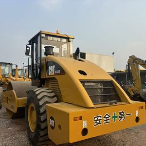 Rodillo Vibratorio de Doble Tambor CAT CS-683E en Venta, con Motor Híbrido de 44.7KW de Potencia, en Buenas Condiciones - Product Image 4