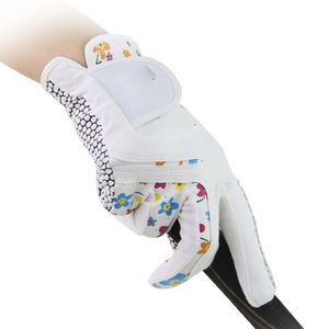 Fabricante personalizado OEM guantes de golf de invierno para hombres de color a granel Cabretta cuero lavable impresión adulto deportes equipo - Product Image 2