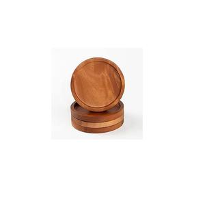 Posavasos de Madera de Estilo Rústico, Ideales para Decoración de Casas de Campo e Ideas de Mejora de Interiores Cálidos y Naturales - Product Image 2