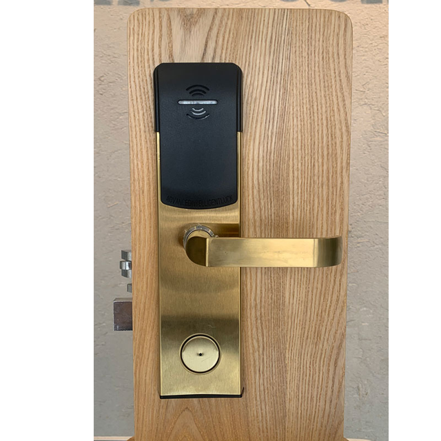 Deluns High Quality Smart Digital Lock Rfid Card Hotel Door Lock Keyless Electronic Door Lock Cerradura with Free Access System