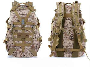 Mochila Táctica de Camuflaje Personalizada, Lista para OEM/ODM, Poliéster 600D, 20-36L, Anti-Robo e Impermeable para Uso en Exteriores - Product Image 2