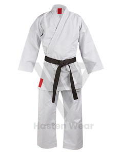 Uniforme de karaté hautement recommandé, art martial, personnalisé, ODM, uniforme de karaté en polycoton 300GSM offrant une liberté de mouvement facile - Product Image 5