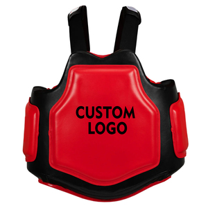 Protège-poitrine de boxe en PVC, réglable, protection corporelle, logo personnalisé, équipement d'entraînement de boxe, durable, haute qualité, MMA, kickboxing - Product Image 1