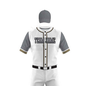 Servicio OEM Ropa de entrenamiento Uniforme de béisbol Nuevo diseño 2025 Uniforme de béisbol Precio bajo Para la venta Uniformes de béisbol - Product Image 3