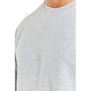 Sudadera CON CAPUCHA DE MODA personalizada, sudadera holgada con hombros caídos y cuello redondo, sudadera en blanco de algodón mezclado para hombre - Product Image 4