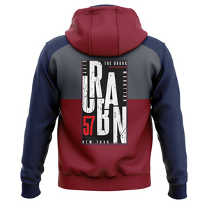 Custom Chenille Embroidery Patch Full <b>Zip</b> Up Track Suits Streetwear Hoodies Solid Print Customizable Manufacturer USA Supply - Product Image 2