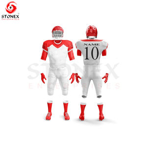 Venta al por mayor personalizado uniformes de fútbol americano transpirable jóvenes y adultos ropa deportiva Jersey - Product Image 6