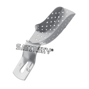 Bandejas de Impresión de Acero Inoxidable, Instrumentos Dentales Fabricados con Acero Inoxidable AISI 420 - Product Image 1