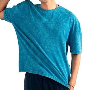 T-shirts unis en coton pour hommes de qualité supérieure fabriqués au Pakistan en tissu confortable au design unique T-shirts pour hommes - Product Image 3