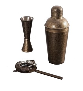 Shaker à cocktail de la meilleure qualité avec passoire et accessoires de bar à mesurer à double face pour boire - Product Image 4