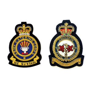 Custom Bullion Wire Blazer Hand Embroidered Beads Decoration for Professional Regimental Staff Member Factory-Made Sew-On Style - Product Image 6