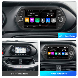 Écran MEKEDE Audio Coche Pantalla Carro Car Navigation 360 Audio Stereo Car-play Multimedia pour <span class=keywords><strong>Fiat</strong></span> <span class=keywords><strong>Tipo</strong></span> Egea 2015-2017 - Product Image 6