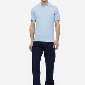 Personnalisé 100% coton hommes pour polos uniforme décontracté anti-rides de haute qualité avec logo pour le golf t-shirt vierge - Product Image 3