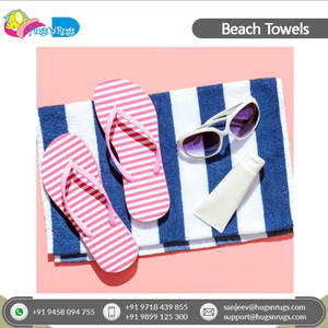 Toalla turca Toalla de playa de algodón suave Toalla de playa de diseño de rayas lujosas para comercialización al por mayor - Product Image 3