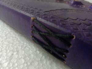 Journal en cuir intemporel sur mesure Style agate conçu pour les écrivains artistes voyageurs-Style classique - Product Image 5