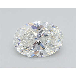 IGI certifié 1.00 CT diamant de laboratoire ovale cultivé E couleur VS2 clarté excellente Fluorescence de coupe aucune symétrie polonaise excellente pour - Product Image 1