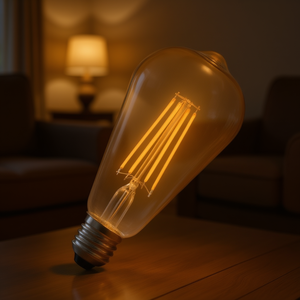 Bombillas LED DEC. PEBETERO 6W E27, Color Ámbar, Producto Regular - Product Image 3