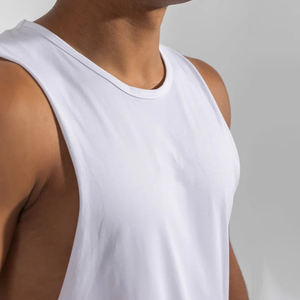 Vêtements de sport de haute qualité, débardeur de course personnalisé pour homme, vêtements de sport, coton, débardeurs pour homme grande taille avec logo personnalisé - Product Image 4