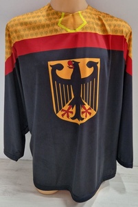 Оптовая продажа, индивидуальная сублимированная хоккейная Майка с именем и номером, индивидуальный дизайн для тренировок, Униформа команды OEM - Product Image 5