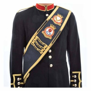 Banda de Tambores y Cornetas Personalizada, Faja Bordada a Mano, Faja de Director de Banda al por Mayor, Uniforme de Doblete para Banda Musical - Product Image 1