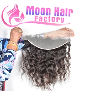 Proveedor Indio de Cabello Ondulado Frontal de 20 Pulgadas, Textura Suave y Lisa, Trama Premium para Uso Diario y Pelucas de Salón, Precio de Exportación - Product Image 2