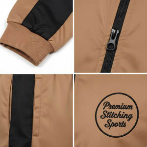 ชุดวอร์มวิ่งผู้ชายผ้าโพลีเอสเตอร์ไนลอน สั่งซื้อจำนวนมาก รับทำโลโก้ ราคาแข่งขัน - Product Image 6