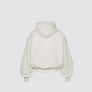 Sweat à capuche surdimensionné avec impression de logo personnalisé pour homme, 100% coton, respirant, écologique, sweat à capuche en polaire, streetwear décontracté - Product Image 3