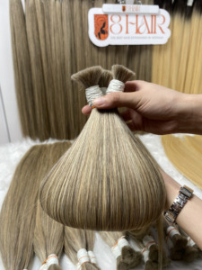 Super doble color a granel crudo solo donante vietnamita pelo 100% virgen vietnamita pelo hecho en Vietnam - Product Image 5