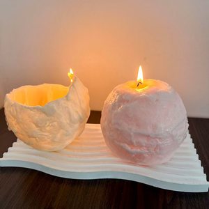 Nouveau produit 2025 : Bougie spirale rotative unique en <span class=keywords><strong>cire</strong></span> de soja en forme de <span class=keywords><strong>boule</strong></span> de neige avec bougie cachée pour les fêtes et Noël - Product Image 6