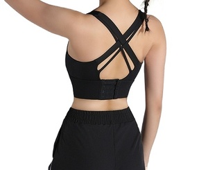 2025เสื้อครอปของผู้ชายยกทรงโยคะรองรับหลังสูงพร้อมคุณสมบัติบุนวมและกันกระแทกสำหรับกีฬาฟิตเนส - Product Image 5