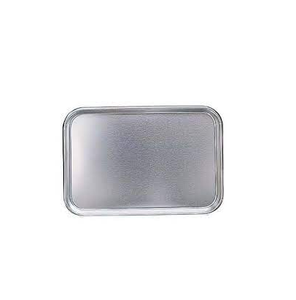 Bandejas rectangulares de acero para servir alimentos, bandeja de metal, placa para servir a granel, al menor costo, fabricación de fábrica - Product Image 2