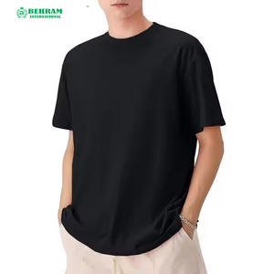 Custom Wholesales Men's Drop Shoulder T-<b>shirt</b> French Terry Heavyweight 360gsm <b>100</b>% <b>Polyester</b> Regular Fit Cropped Eco-Friendly - Product Image 1