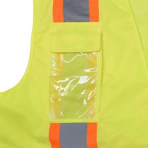 Gilet de sécurité réfléchissant antistatique confortable et respirant, imperméable, résistant, à vendre, logo personnalisé, gilet de sécurité - Product Image 6