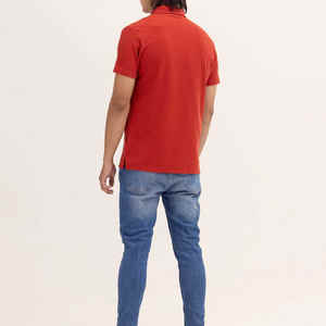 Meilleure vente Logo professionnel pour hommes pour polos XL Maillot de qualité supérieure Motif solide unique Fabricant de design longue longueur - Product Image 5