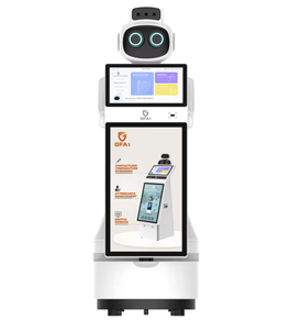 MEJOR último robot de recepción comercial de inteligencia GFAI para servicios de reconocimiento facial de hoteles - Product Image 1
