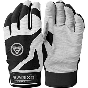 Gants de baseball en cuir isolés Rabixo Sports, personnalisables avec logo, unisexes, pour droitier, pour usage en intérieur et en extérieur, vente en gros - Product Image 4