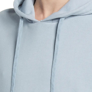 Personalizada Moletom Masculin algodón 100% dos colores Sudadera con capucha de lana de cuello redondo en blanco Unisex sudaderas Dip Dye sudadera - Product Image 4