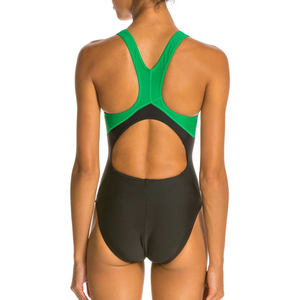 ชุดว่ายน้ำชิ้นเดียวสำหรับผู้หญิงชุดว่ายน้ำบิกินี่สูงติดโลโก้ได้ตามต้องการ - Product Image 2