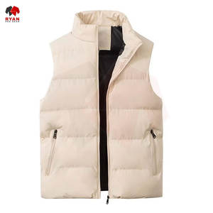 Gilet matelassé pour homme, couleur personnalisée, logo en tissu, OEM ODM, sans manches, chauffe-corps, fabricant en gros - Product Image 2