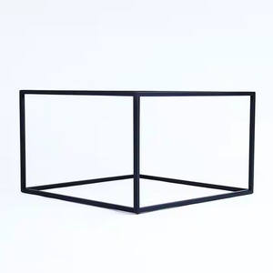 โต๊ะกาแฟโลหะทันสมัยชุดโต๊ะกาแฟหินเผาสำหรับห้องนั่งเล่นกลางโต๊ะกาแฟดีไซน์ไม่เหมือนใคร - Product Image 2