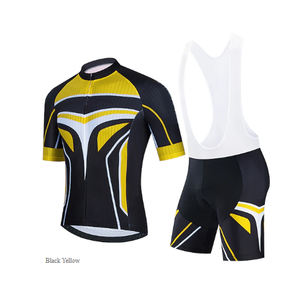 Personalizado de excelente calidad transpirable de secado rápido bicicleta ciclismo uniforme ropa deportiva nuevo estilo hombres ciclismo Jersey conjunto - Product Image 4