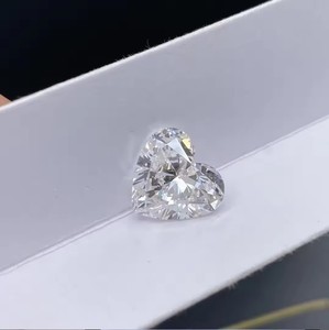 เพชร D'VINS JEWELS ทรงหลวม รูปหัวใจ น้ำหนัก 1-4 กะรัต สี E สำหรับเพชรที่ได้รับการรับรองจากห้องปฏิบัติการ สำหรับทำเครื่องประดับ - Product Image 2
