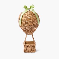 Ballon à air chaud pour décor de chambre de pépinière enfant salle de jeux rotin ballons suspendus ornement de haute qualité